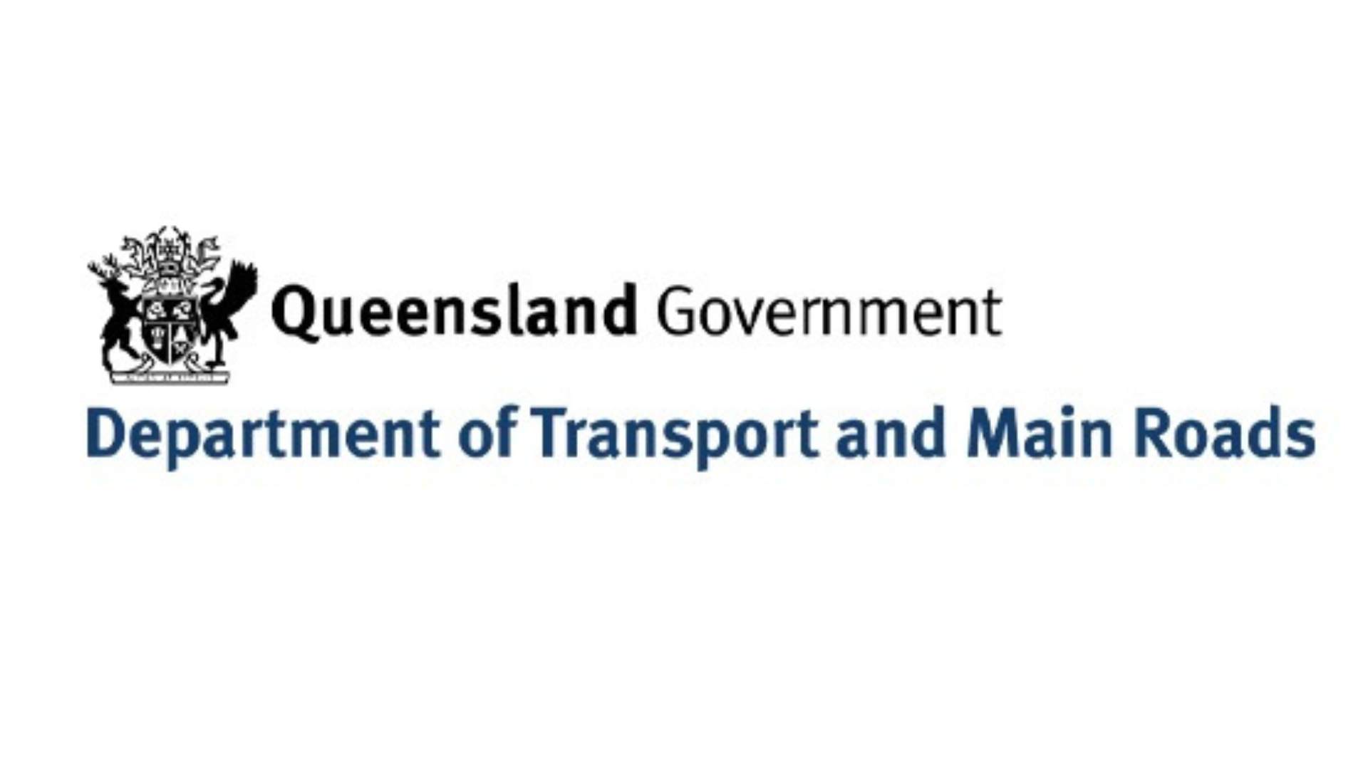 Queensland Government Department of Transport and Main Roads logo